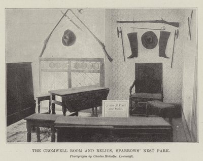 The Cromwell Room and Relics, Sparrows Nest Park by English Photographer