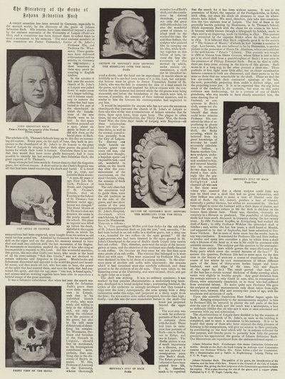 The Discovery of the Grave of Johann Sebastian Bach by English Photographer