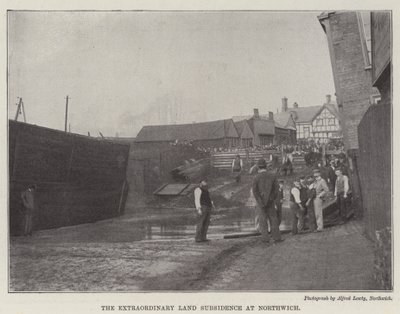 The Extraordinary Land Subsidence at Northwich by English Photographer