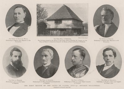 The First Session of the Court of Claims, 17 July, Notable Petitioners by English Photographer