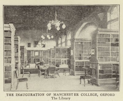 The Inauguration of Manchester College, Oxford by English Photographer