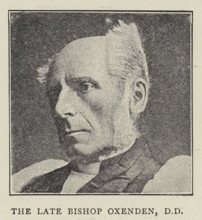 The Late Bishop Oxenden, DD by English Photographer