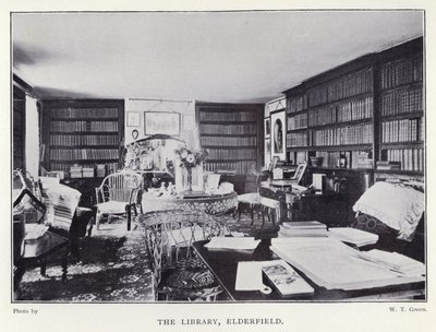 The Library, Elderfield by English Photographer