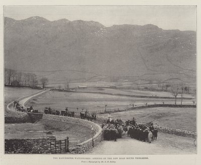 The Manchester Waterworks, Opening the New Road Round Thirlmere by English Photographer
