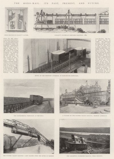 The Mono-Rail, its Past, Present, and Future by English Photographer