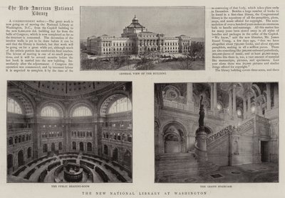 The New National Library at Washington by English Photographer