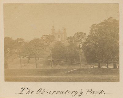 The Observatory and Park, Greenwich by English Photographer
