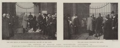 The Opening of Heaton Park, Manchester, 24 September by English Photographer