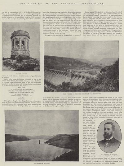 The Opening of the Liverpool Waterworks by English Photographer