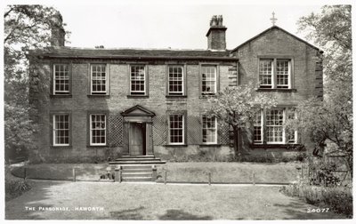 The Parsonage, Haworth by English Photographer