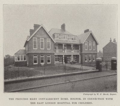 The Princess Mary Convalescent Home, Bognor, in Connection with the East London Hospital for Children by English Photographer