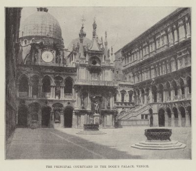 The Principal Courtyard in the Doge
