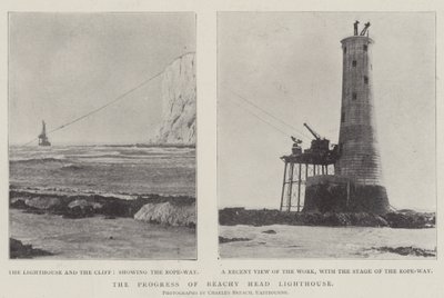 The Progress of Beachy Head Lighthouse by English Photographer