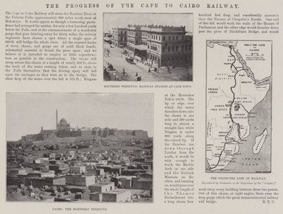 The Progress of the Cape to Cairo Railway by English Photographer