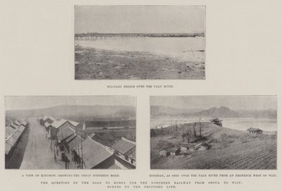 The Question of the Loan to Korea for the Northern Railway from Seoul to Wiju, Scenes on the Proposed Line by English Photographer