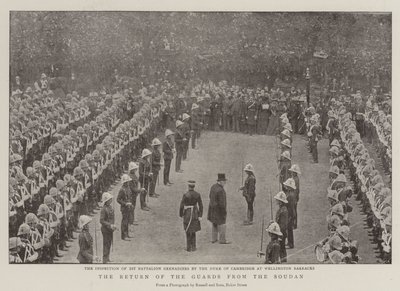 The Return of the Guards from the Soudan by English Photographer