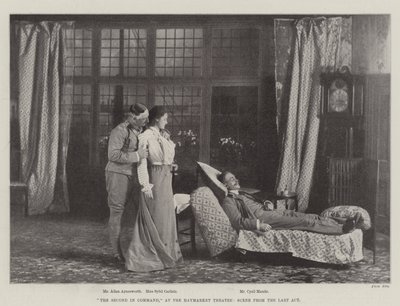 The Second in Command, at the Haymarket Theatre, Scene from the Last Act by English Photographer