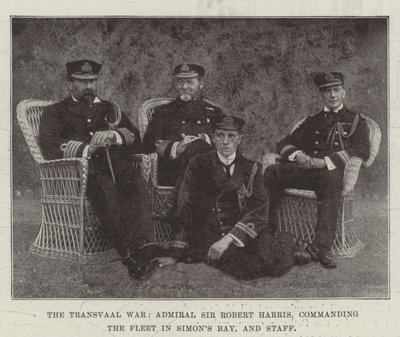 The Transvaal War, Admiral Sir Robert Harris, commanding the Fleet in Simon