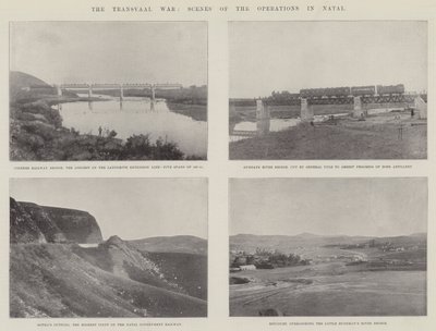 The Transvaal War, Scenes of the Operations in Natal by English Photographer
