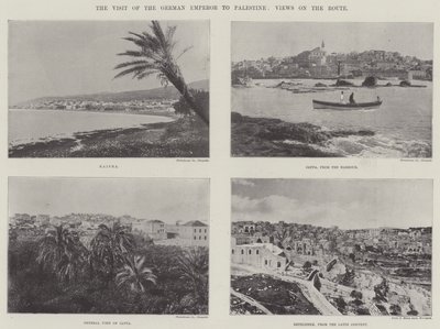 The Visit of the German Emperor to Palestine, Views on the Route by English Photographer