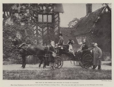 The Visit of the Prince and Princess of Wales to Wantage by English Photographer