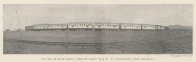 The War in South Africa, Hospital Train No 3 H, at Charlestown, near Volksrust by English Photographer