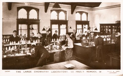 The Large Chemistry Laboratory of St Paul