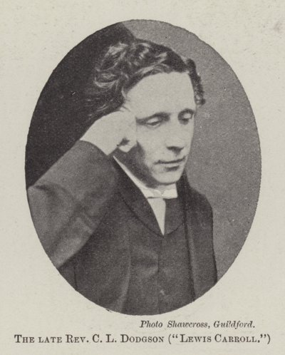 The Late Reverend C L Dodgson, Lewis Carroll by English Photographer