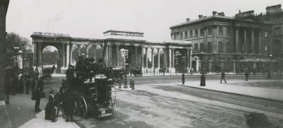 Triumphal Arch, Hyde Park Corner, London by English Photographer