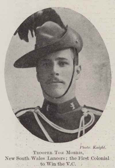 Trooper Tom Morris, New South Wales Lancers; the First Colonial to win the VC by English Photographer