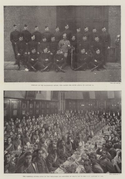 Troops for the Transvaal by English Photographer