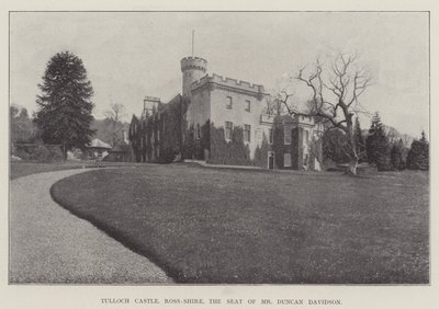 Tulloch Castle, Ross-Shire, the Seat of Mr Duncan Davidson by English Photographer