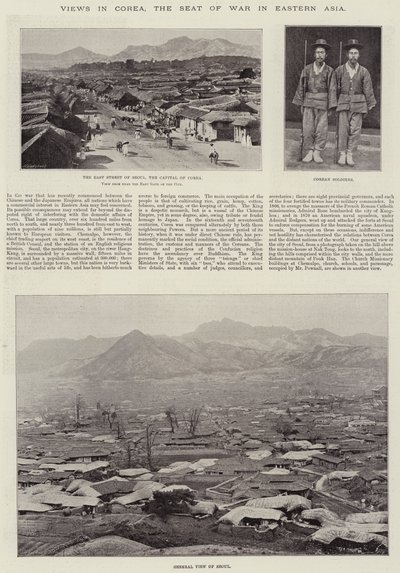 Views in Korea, the Seat of War in Eastern Asia by English Photographer