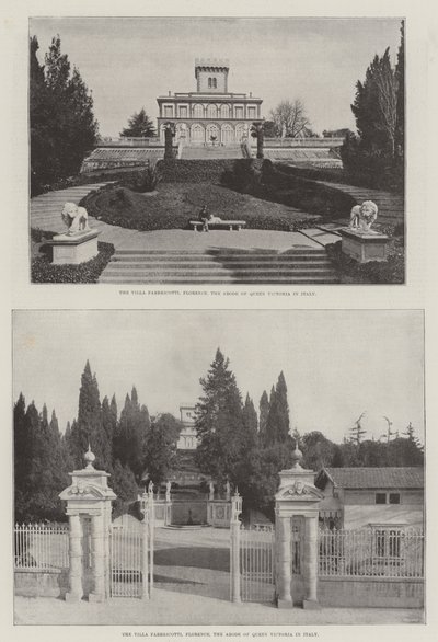 Villa Fabbricotti in Florence by English Photographer