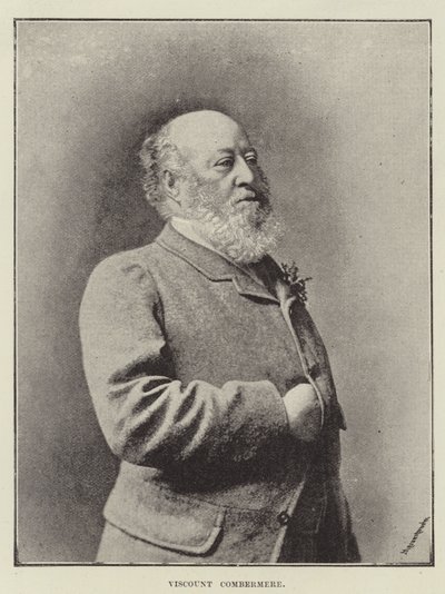 Viscount Combermere by English Photographer