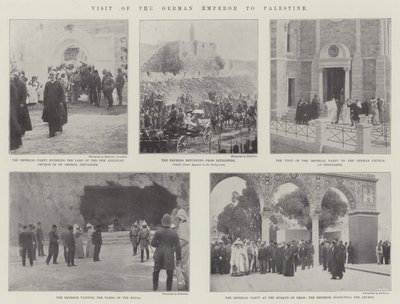 Visit of the German Emperor to Palestine by English Photographer