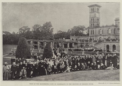 Visit of the Manchester Unity of Oddfellows to the Grounds of Osborne House by English Photographer
