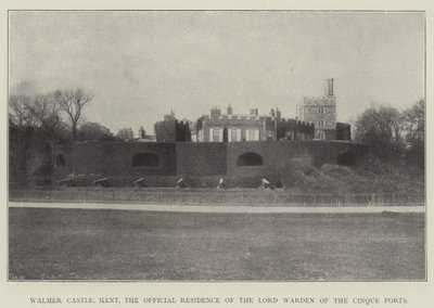 Walmer Castle, Kent, the Official Residence of the Lord Warden of the Cinque Ports by English Photographer
