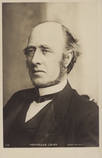 William Edward Hartpole Lecky (1838-1903), Irish historian and political theorist by English Photographer
