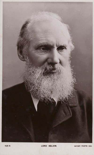 William Thomson, 1st Baron Kelvin (1824-1907), British Physicist and Engineer by English Photographer
