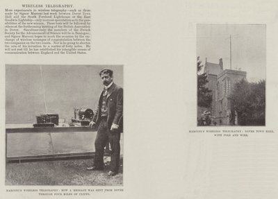 Wireless Telegraphy by English Photographer