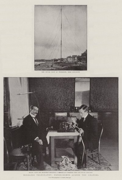 Wireless Telegraphy, Experiments across the Channel by English Photographer