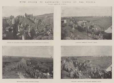 With Buller to Ladysmith, Scenes on the Tugela by English Photographer