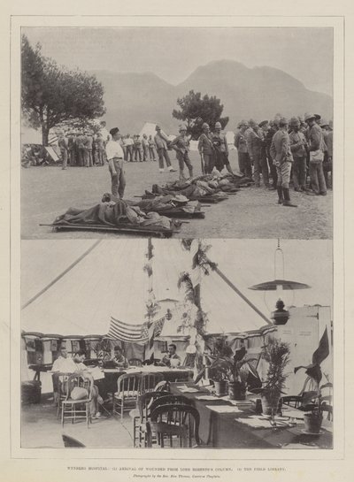 Wynberg Hospital, Arrival of Wounded from Lord Roberts