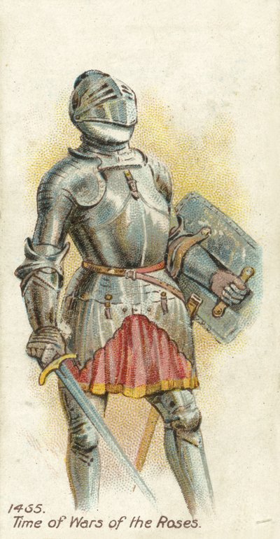 1455, Time of Wars of the Roses by English School