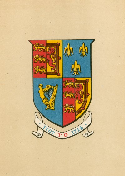 1707 to 1714 by English School