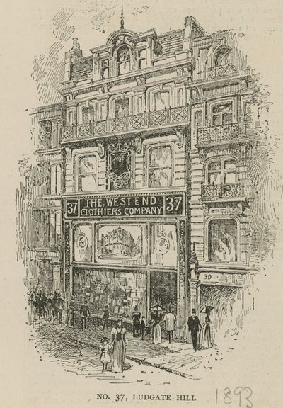 37 Ludgate Hill, London by English School