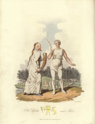 A Drotte and a Fola by English School
