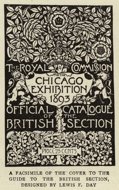 A Facsimile of the Cover to the guide to the British Section by English School