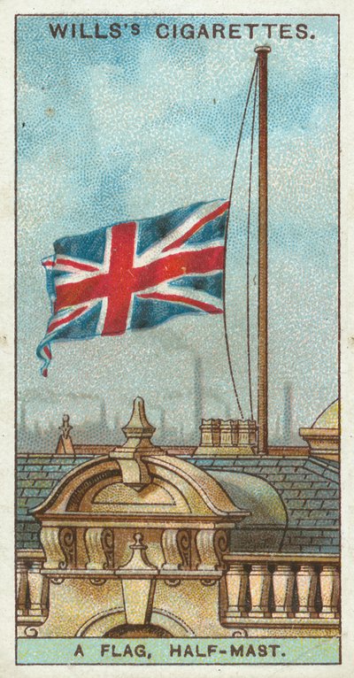 A Flag, Half-Mast by English School